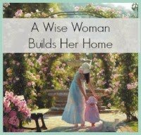 wise woman builds her home
